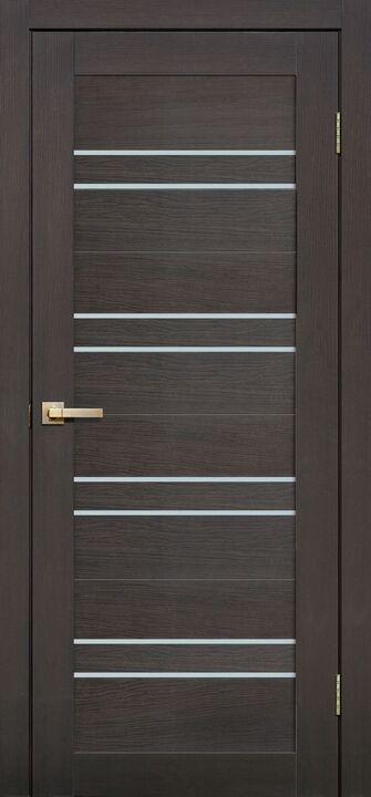 LITE DOORS, L11, Венге 3D, Бумага, Распашная, Раздвижная, 600 x 2000 мм