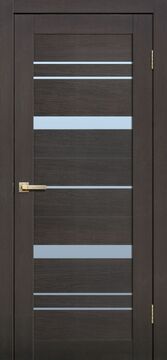 LITE DOORS, L12, Венге 3D, Бумага, Распашная, Раздвижная, 700 x 2000 мм
