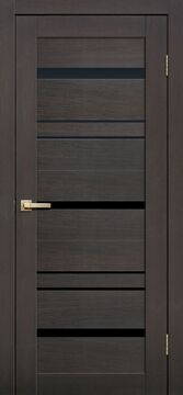 LITE DOORS, L13, Венге 3D, Бумага, Распашная, Раздвижная, 800 x 2000 мм
