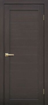 LITE DOORS, L18, Венге 3D, Бумага, Распашная, Раздвижная, 600 x 2000 мм
