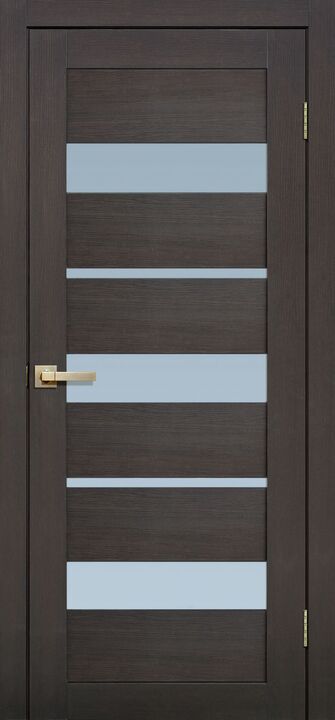 LITE DOORS, L20, Венге 3D, Бумага, Распашная, Раздвижная, 600 x 2000 мм