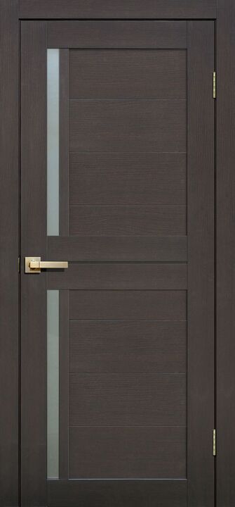 LITE DOORS, L22, Венге 3D, Бумага, Распашная, Раздвижная, 600 x 2000 мм