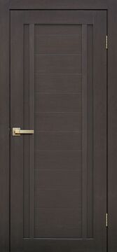 LITE DOORS, L24, Венге 3D, Бумага, Распашная, Раздвижная, 600 x 2000 мм
