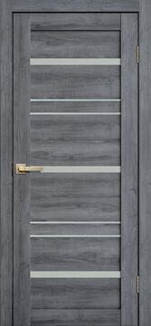 LITE DOORS, L13, Дуб стоунвуд, Бумага, Распашная, Раздвижная, 600 x 2000 мм