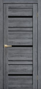 LITE DOORS, L13, Дуб стоунвуд, Бумага, Распашная, Раздвижная, 600 x 2000 мм