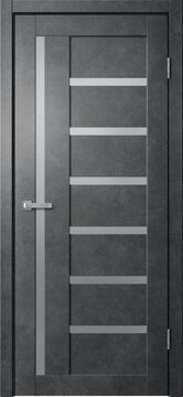 BARN, B04, Бетон темный, ПВХ, Распашная, Раздвижная, 700 x 2000 мм