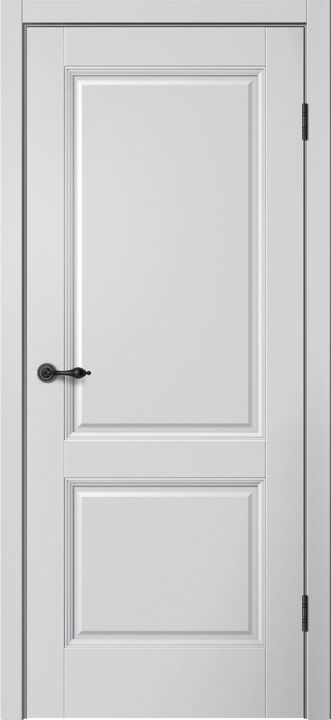MONE, M92, Эмалит серебристый, ПВХ, Распашная, Раздвижная, 600 x 2000 мм