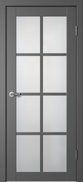 CLASSIC, C05, Эмалит графит, ПВХ, Распашная, Раздвижная, 600 x 2000 мм