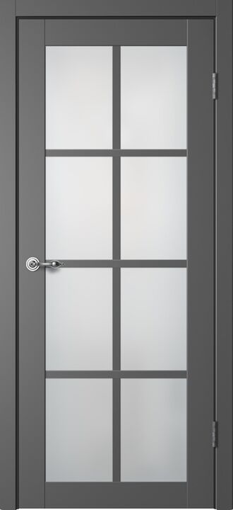 CLASSIC, C05, Эмалит графит, ПВХ, Распашная, Раздвижная, 600 x 2000 мм