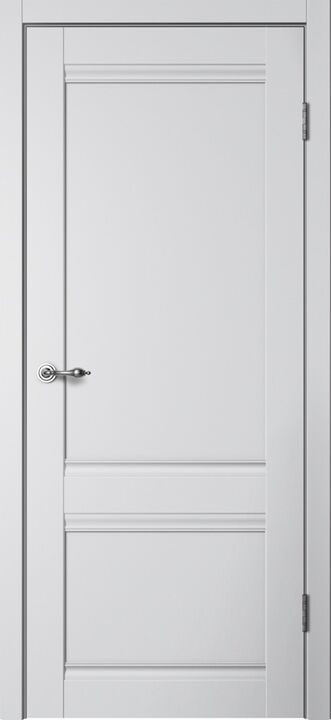 CLASSIC, C01, Эмалит серебристый, ПВХ, Распашная, Раздвижная, 600 x 2000 мм