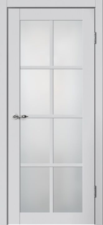 CLASSIC, C05, Эмалит серебристый, ПВХ, Распашная, Раздвижная, 600 x 2000 мм