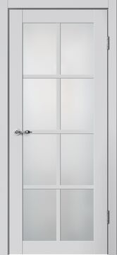 CLASSIC, C05, Эмалит серебристый, ПВХ, Распашная, Раздвижная, 800 x 2000 мм