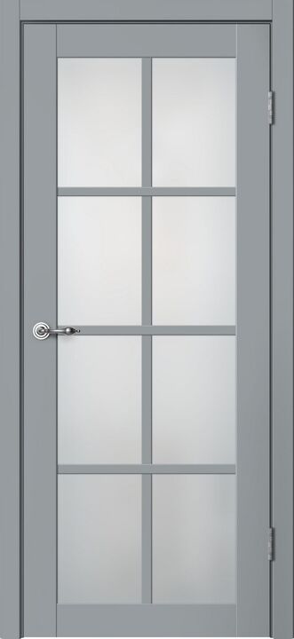 CLASSIC, C05, Эмалит серый, ПВХ, Распашная, Раздвижная, 600 x 2000 мм
